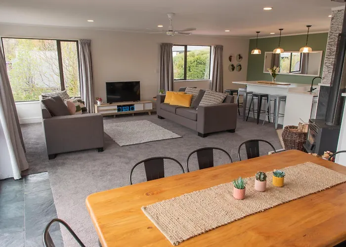 度假居 Pip's Lakeview Retreat 瓦纳卡